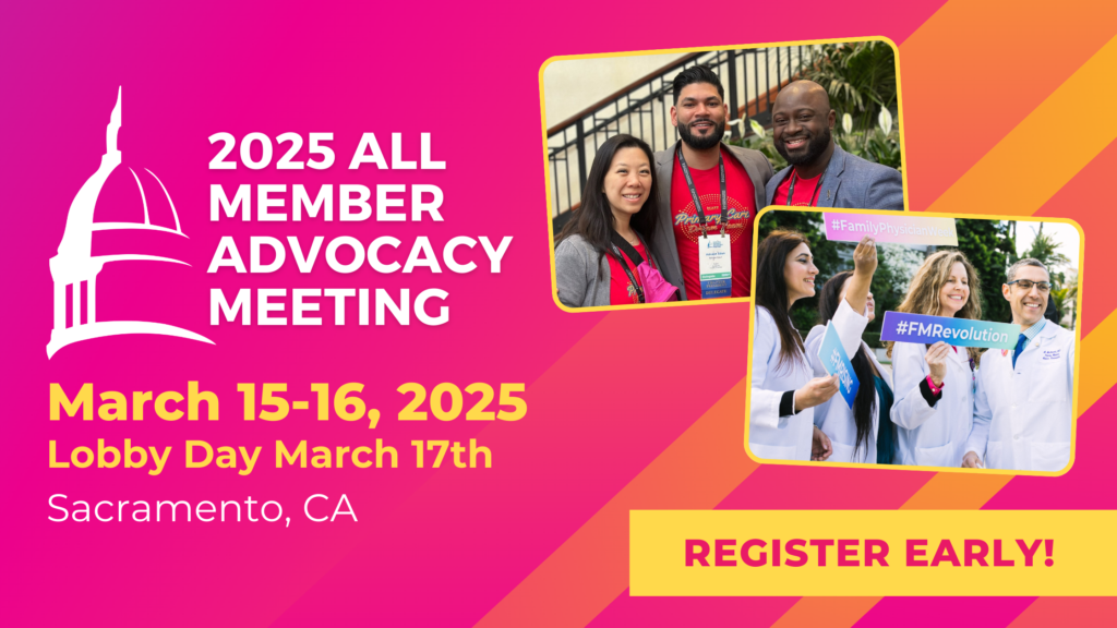 New Changes to the 2025 All Member Advocacy Meeting! - California ...